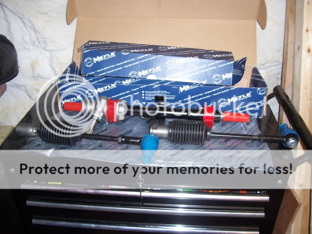 F.S NEW NEW NEW MK1 Manual Steering Rack Complete tie rods and bushings